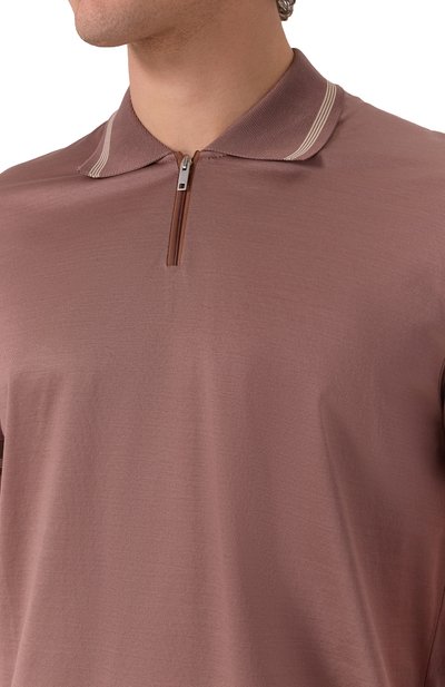 Хлопковое поло DANIELE FIESOLI, арт. SE1203, фото 5