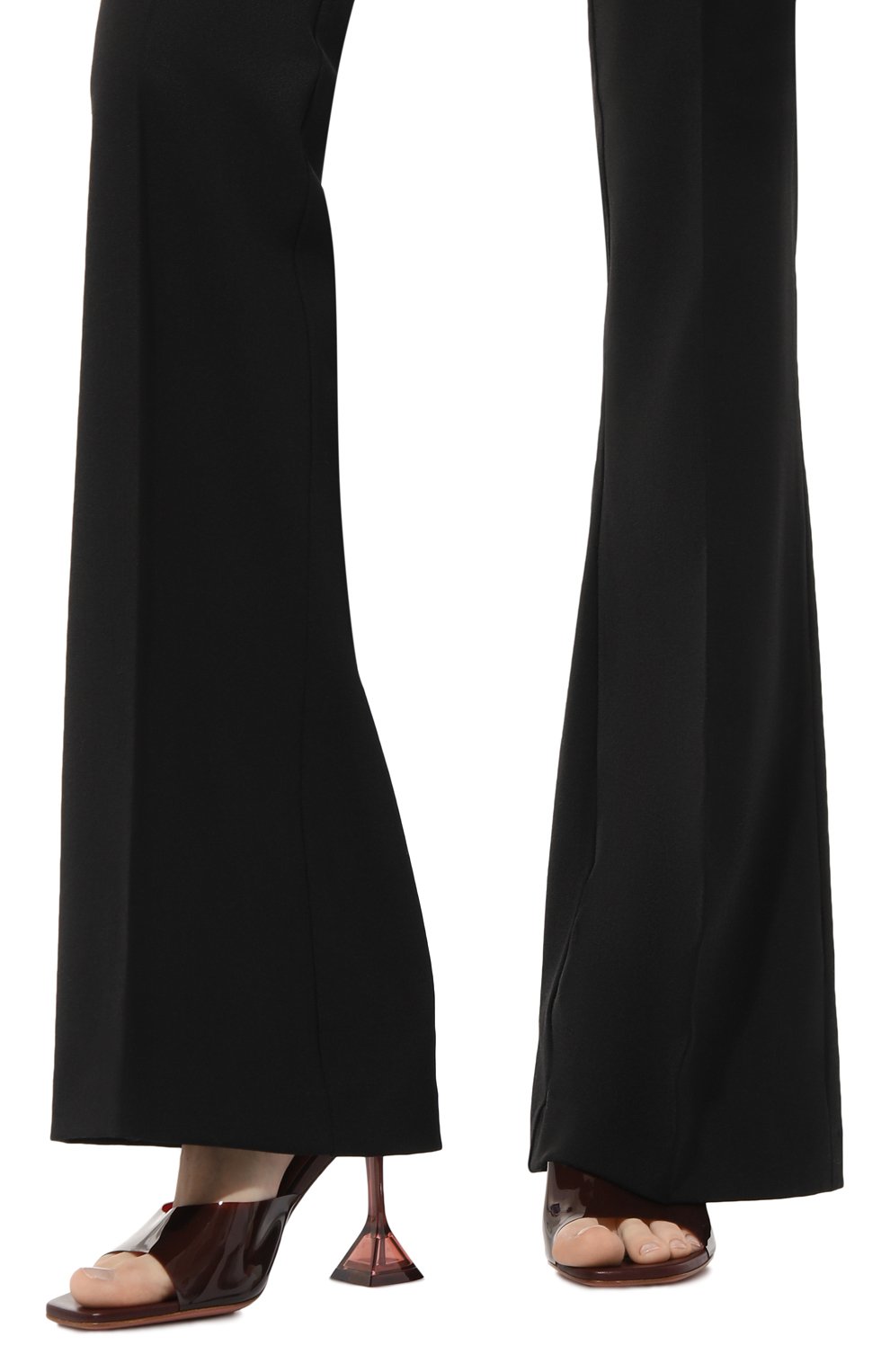 Мюли lupita 95 AMINA MUADDI, арт. LUPITA GLASS SLIPPER/PVC, фото 3