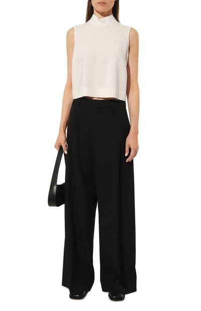 Топ из вискозы AGREEG белого цвета по цене 60000 руб., арт. 18033104, фото 2 Топ из вискозы AGREEG, арт. 18033104, фото 2