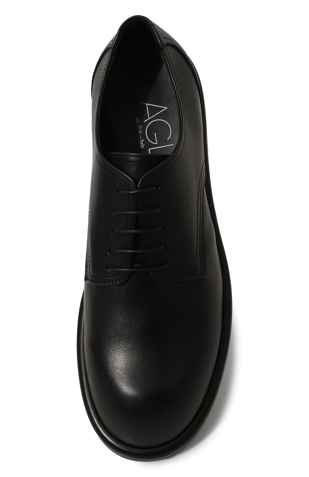 Кожаные дерби alison AGL черного цвета по цене 42400 руб., арт. D763002PCWALDI0000, фото 6 Кожаные дерби alison AGL, арт. D763002PCWALDI0000, фото 6