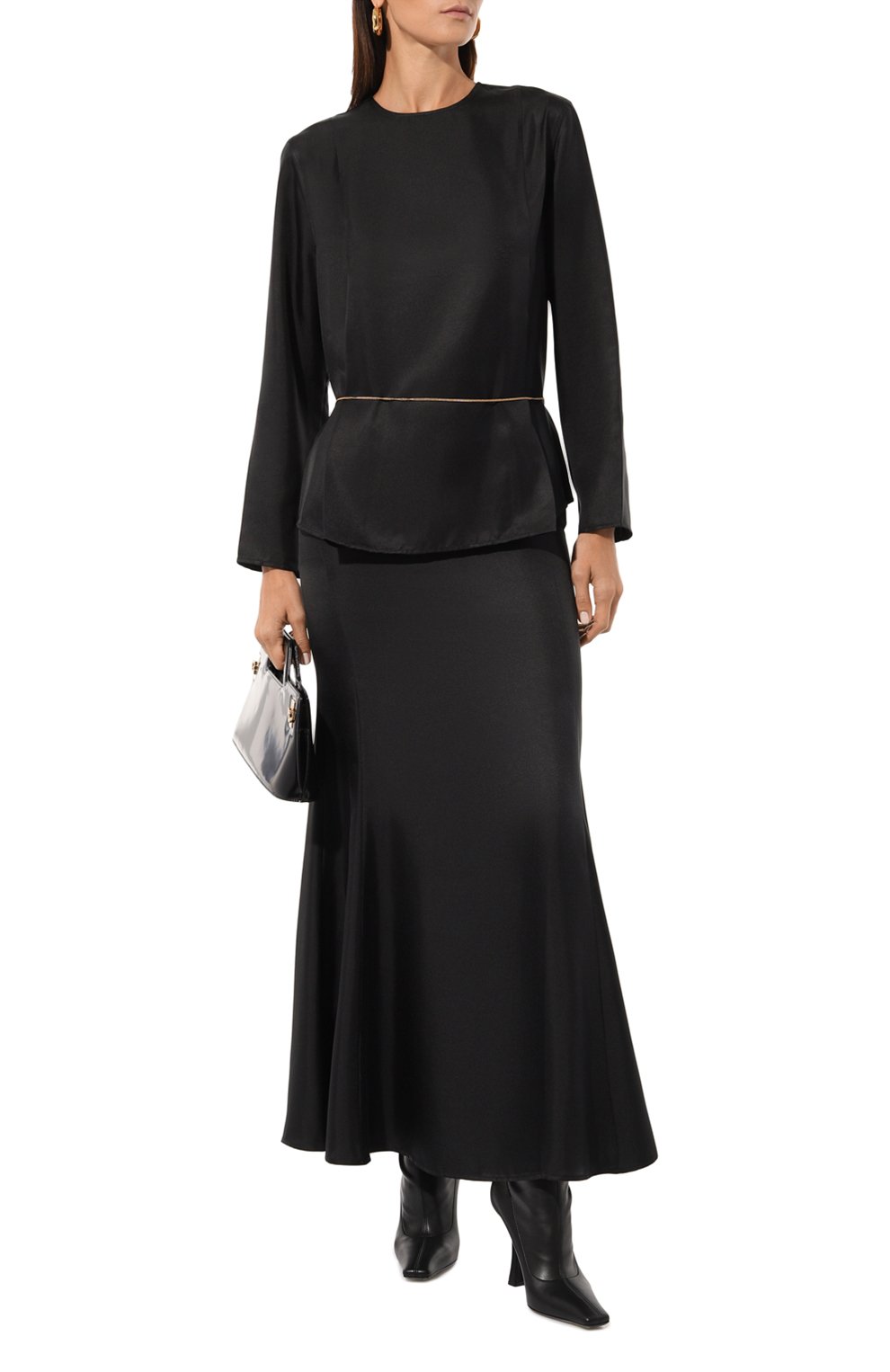 Шелковая юбка LOULOU DE SAISON, арт. DALUPIRI, фото 2