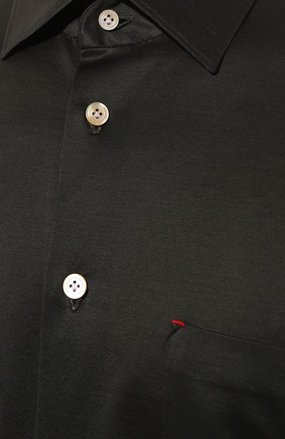 Хлопковая рубашка KITON, арт. UMCNERH0841313, фото 5