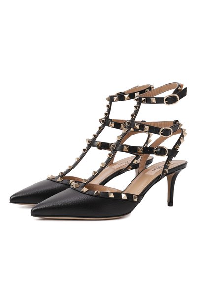 Женские кожаные туфли rockstud VALENTINO, арт. 6W2S0375/VCE