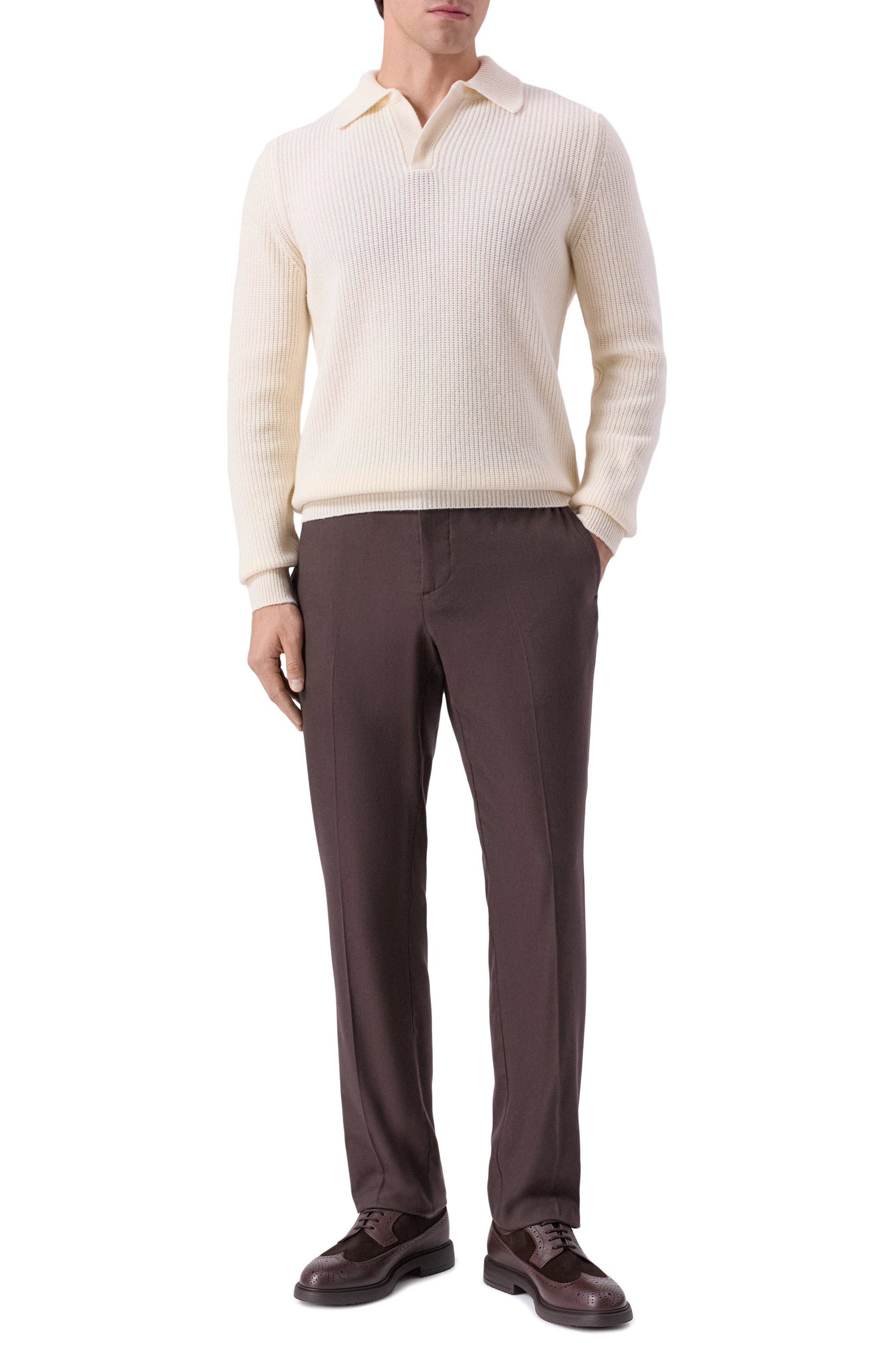 Брюки из хлопка и лиоцелла BERWICH, арт. SPIAGGIA 20/AB1474, фото 2