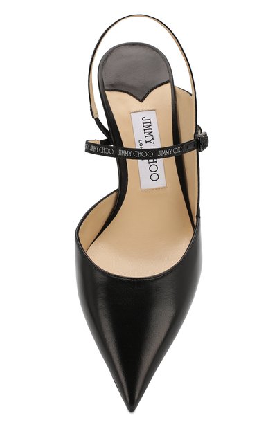 Кожаные туфли ray 65 JIMMY CHOO, арт. RAY 65/JWR, фото 5
