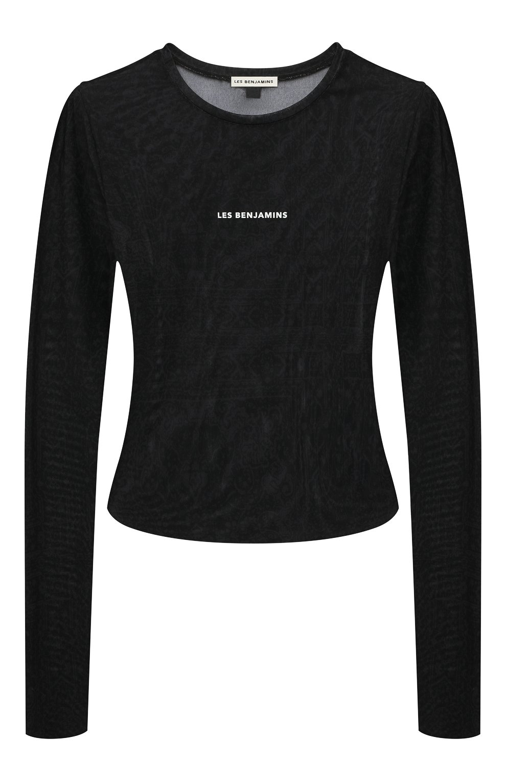 Топ LES BENJAMINS черного цвета по цене 13050 руб., арт. LB22FWGASFULS-005, фото 1 Топ LES BENJAMINS, арт. LB22FWGASFULS-005, фото 1