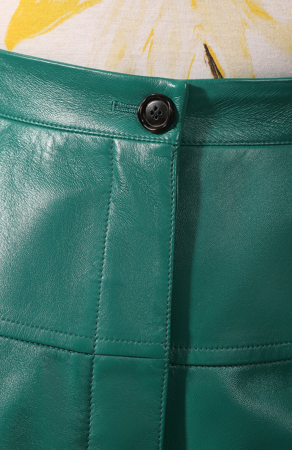 Кожаная юбка MARNI, арт. G0MX0181A0/LA188, фото 5