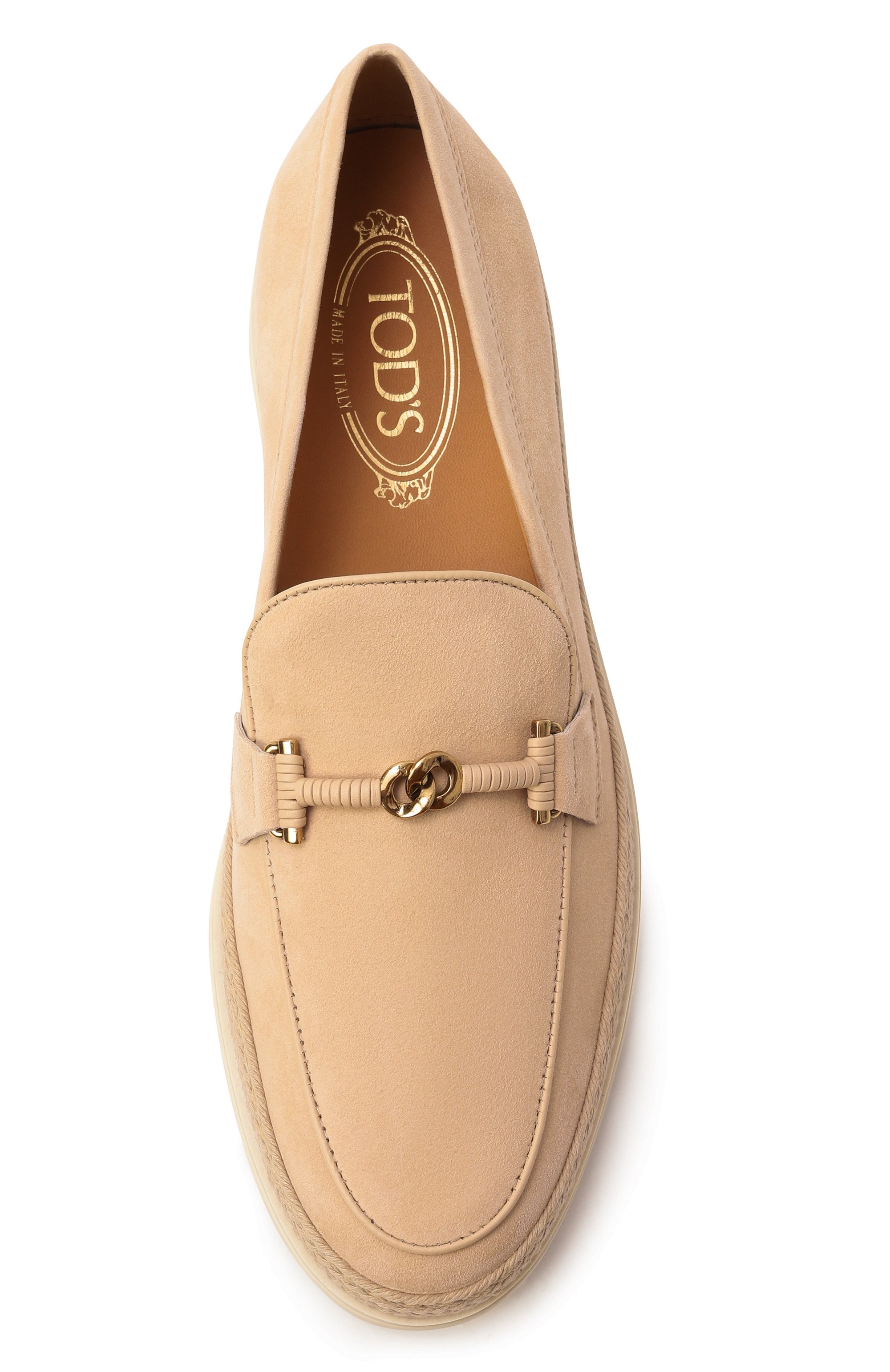 Замшевые лоферы TOD’S, арт. XXW92K0HZ00/D8W, фото 6