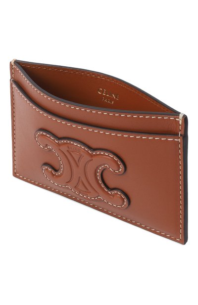 Кожаный футляр для кредитных карт CELINE, арт. 10B70/3EMJ, фото 3