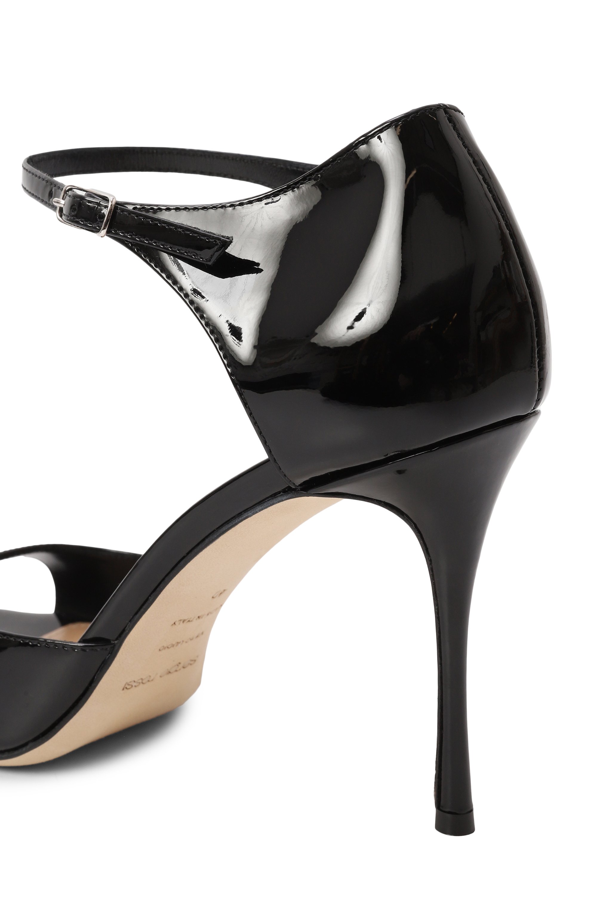 Лакированные босоножки godiva 90 SERGIO ROSSI, арт. B11930/MVIV01, фото 7