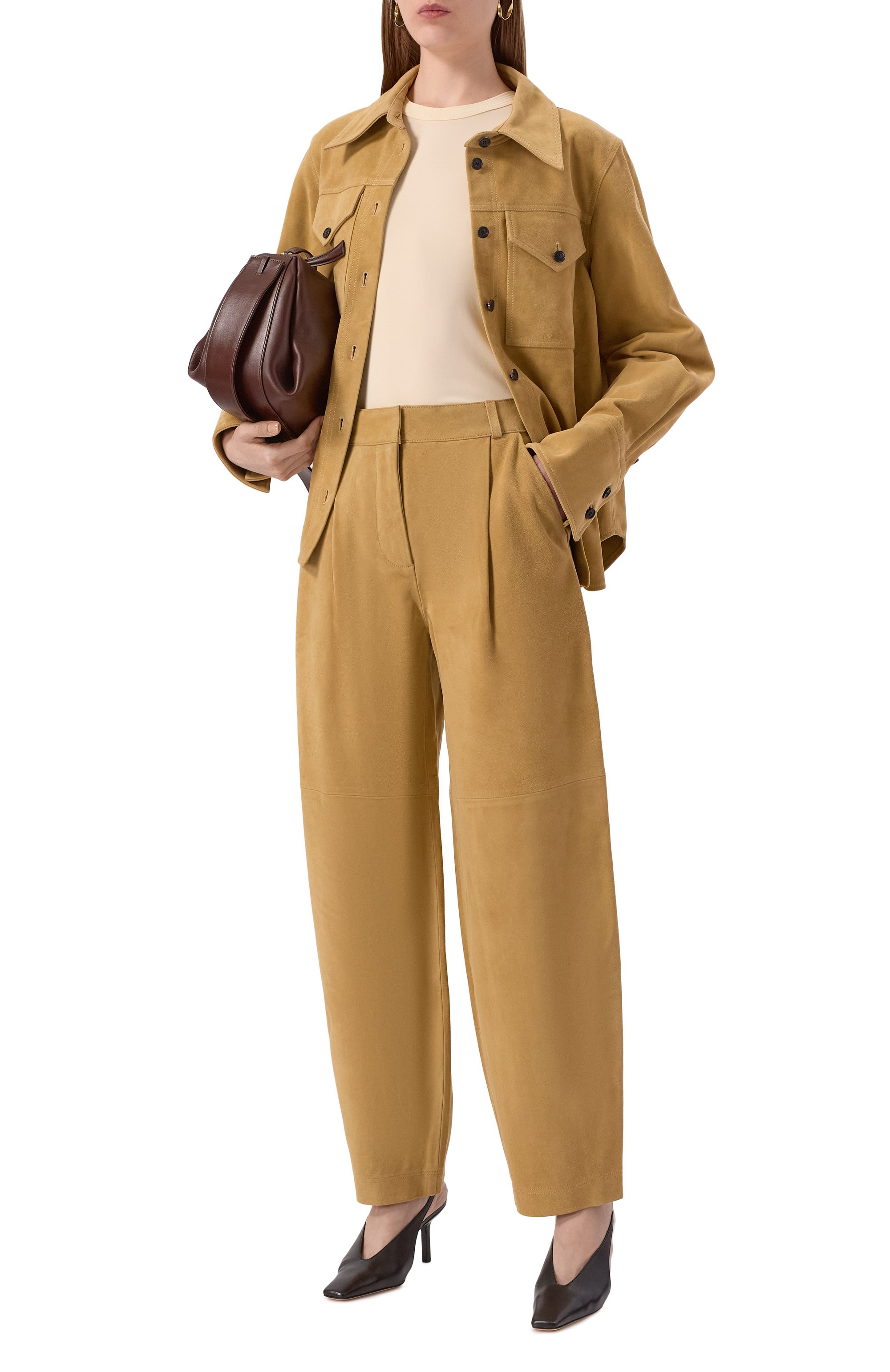 Замшевые брюки CO, арт. 5067AGS-PF25, фото 2