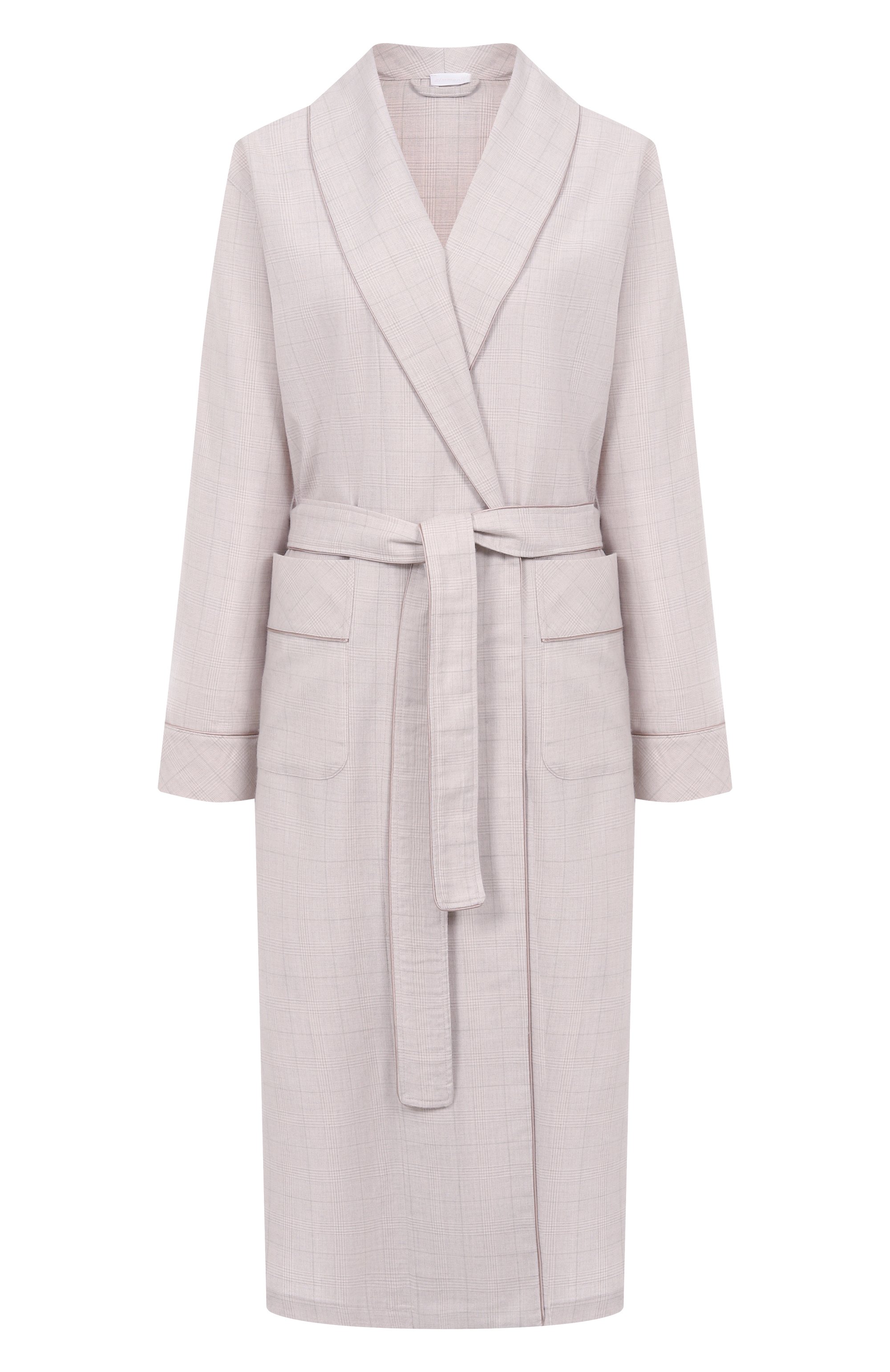 Халат из хлопка и шерсти ZIMMERLI, арт. 4600-13200, фото 1