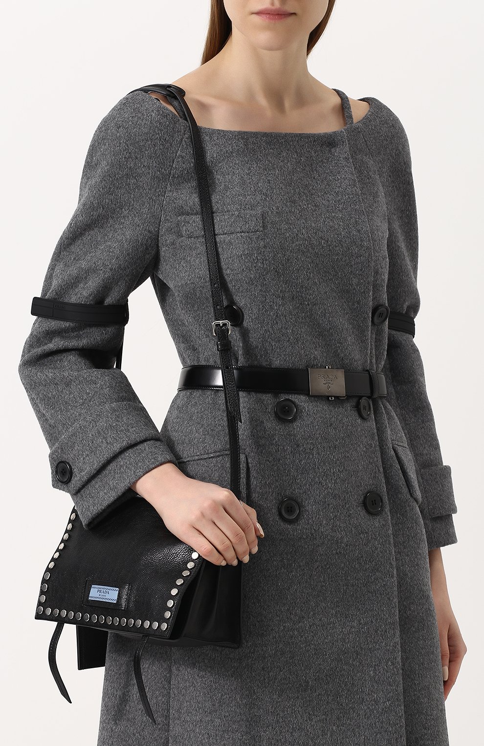 Сумка etiquette PRADA, арт. 1BD082-PEO-F0OK0-OBO, фото 5