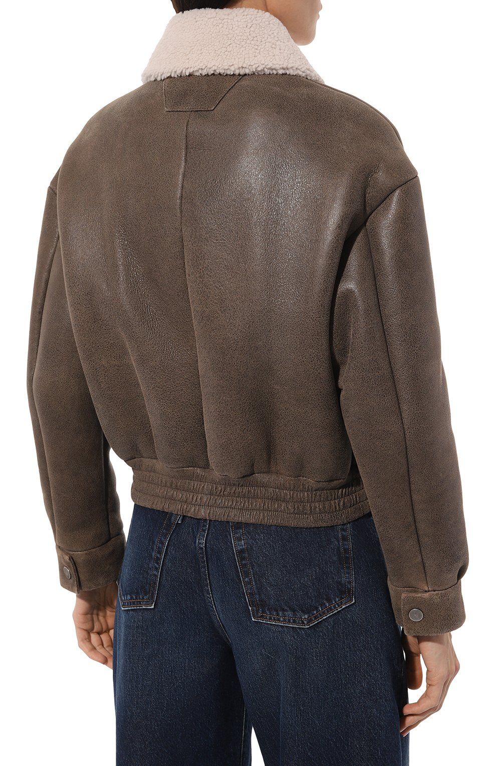 Бомбер из овчины ALINE, арт. AL010905, фото 4