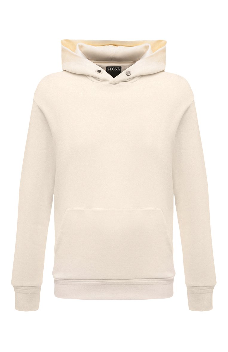 Худи из хлопка и кашемира ZEGNA, арт. UC520A6/C852, фото 1