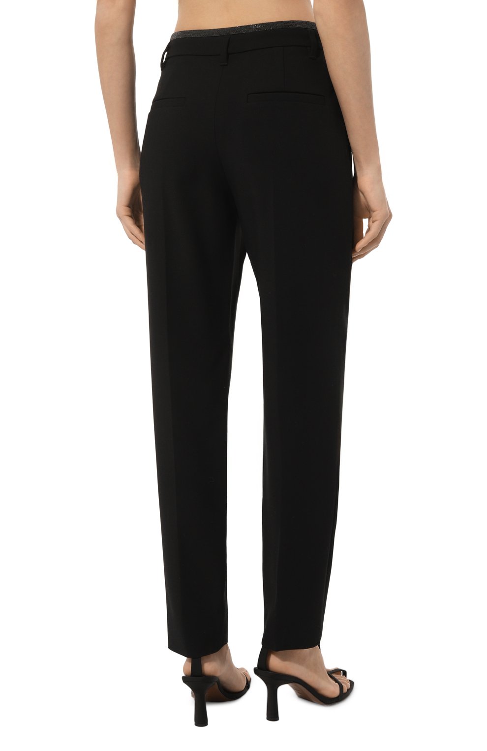 Шерстяные брюки BRUNELLO CUCINELLI, арт. MB097P8456, фото 4