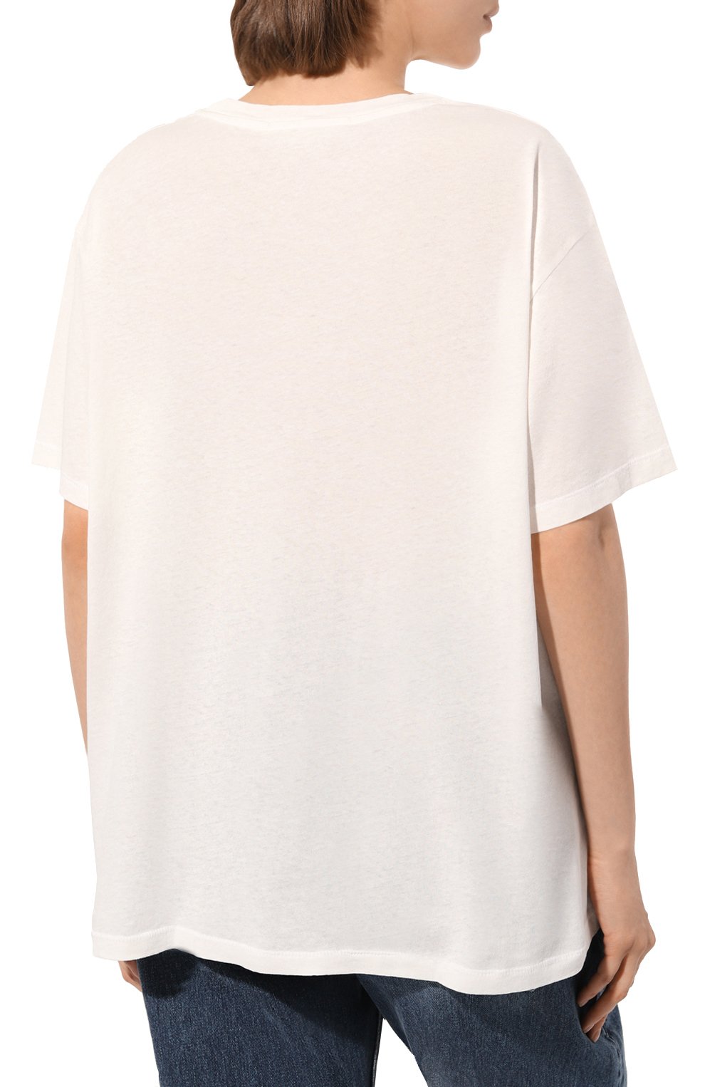 Хлопковая футболка SLVRLAKE, арт. T0VT100PNATW/0VERSIZE TEE, фото 4