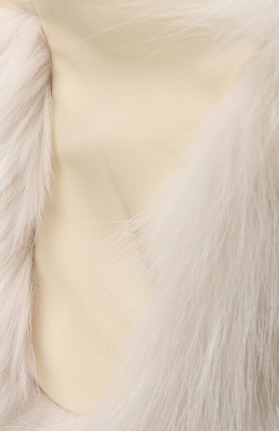 Меховая шапка-ушанка саша из лисы FURLAND бежевого цвета по цене 82230 руб., арт. 0107609610135600215, фото 3 Меховая шапка-ушанка саша из лисы FURLAND, арт. 0107609610135600215, фото 3