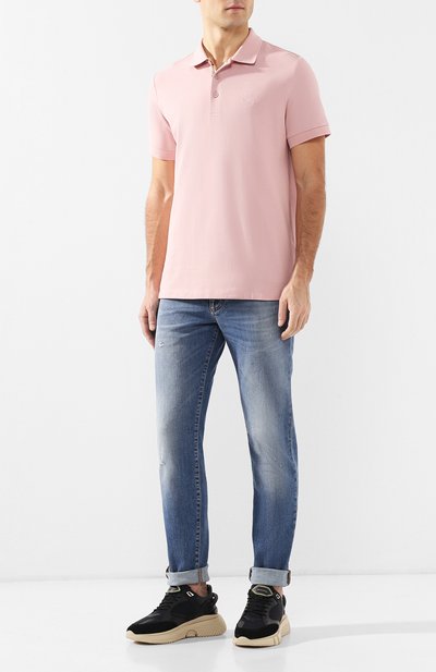 Хлопковое поло BURBERRY, арт. 8005283, фото 2