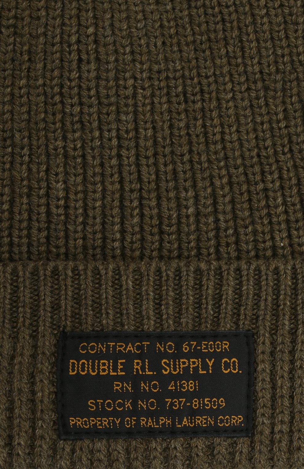 Хлопковая шапка RRL, арт. 782810914, фото 3