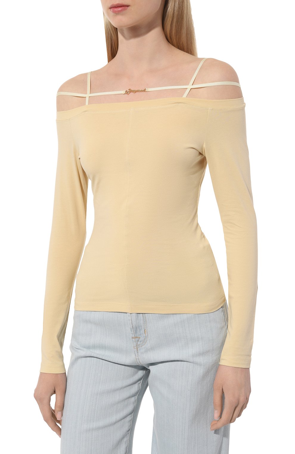 Хлопковый топ JACQUEMUS, арт. 23H/233JS165-2313, фото 3