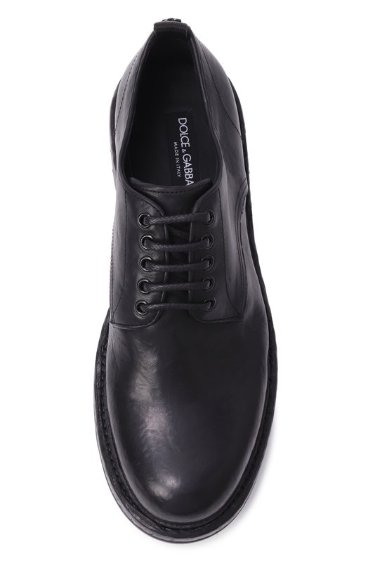 Кожаные туфли Dolce & Gabbana A10889/AV325 Чёрный  A10889/AV325 Фото 6