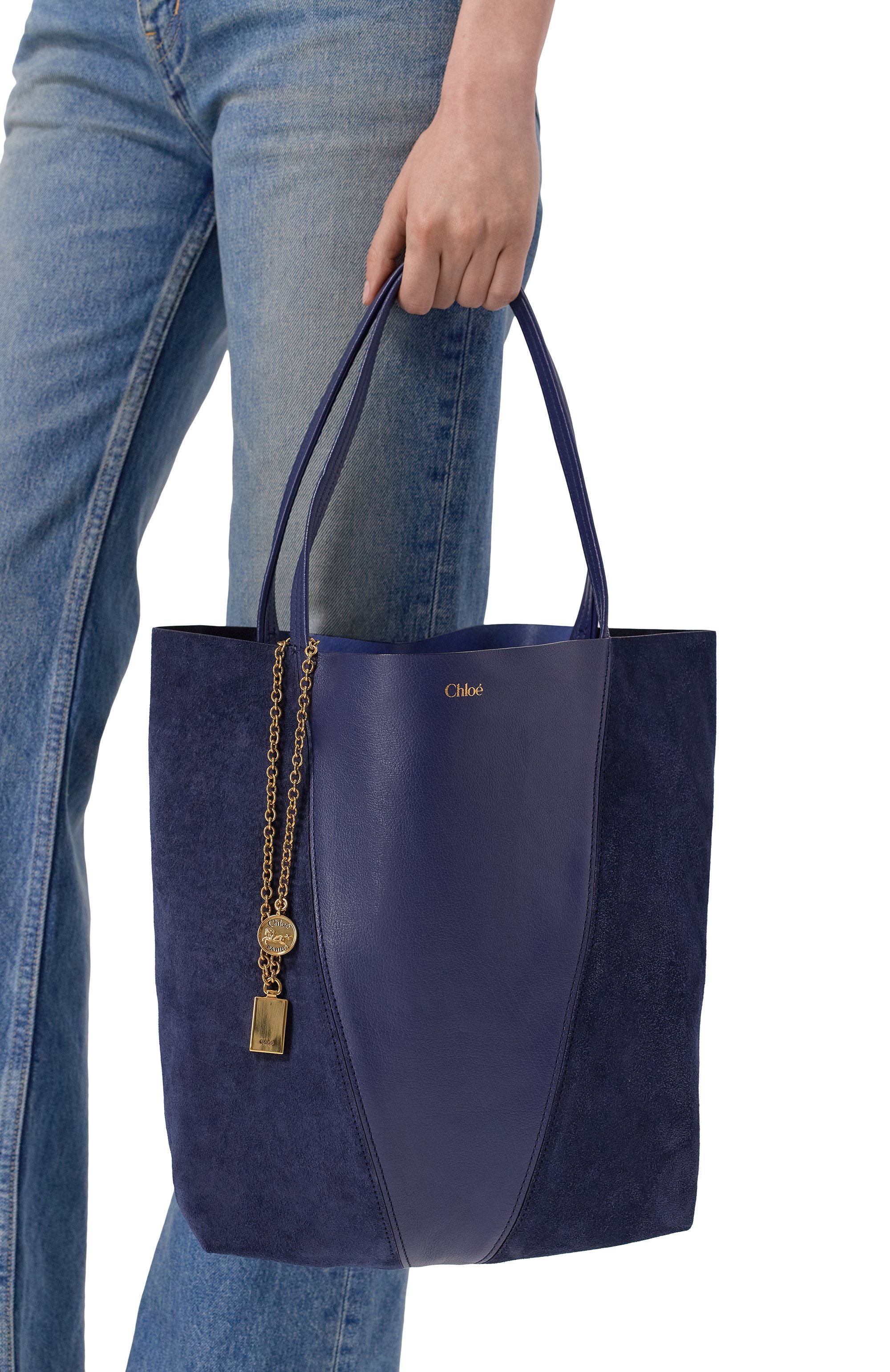 Сумка-тоут spin medium CHLOÉ, арт. CH25WS811Q76, фото 2