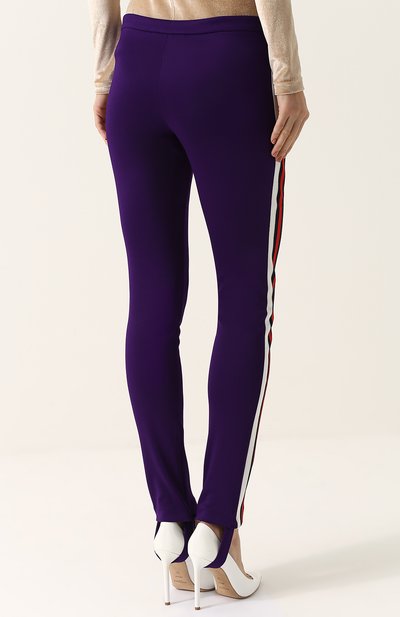 Брюки с контрастными лампасами и штрипками GUCCI, арт. 467527/X5R33, фото 4