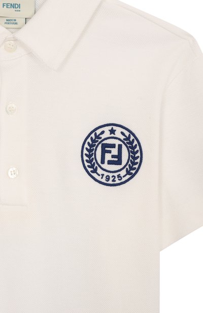 Хлопковое поло FENDI, арт. JMI459/AVP/6, фото 3
