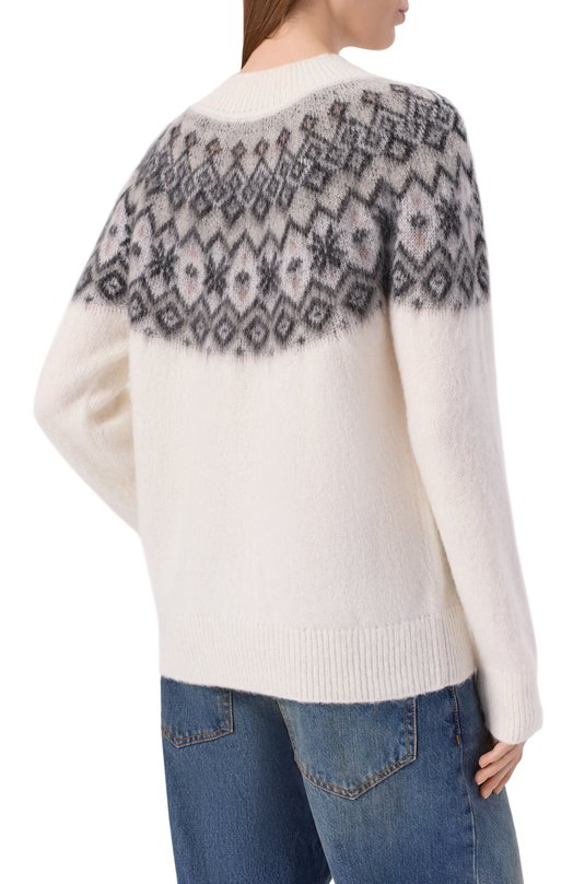 Свитер BOSS 50549369 Белый  50549369 Фото 4