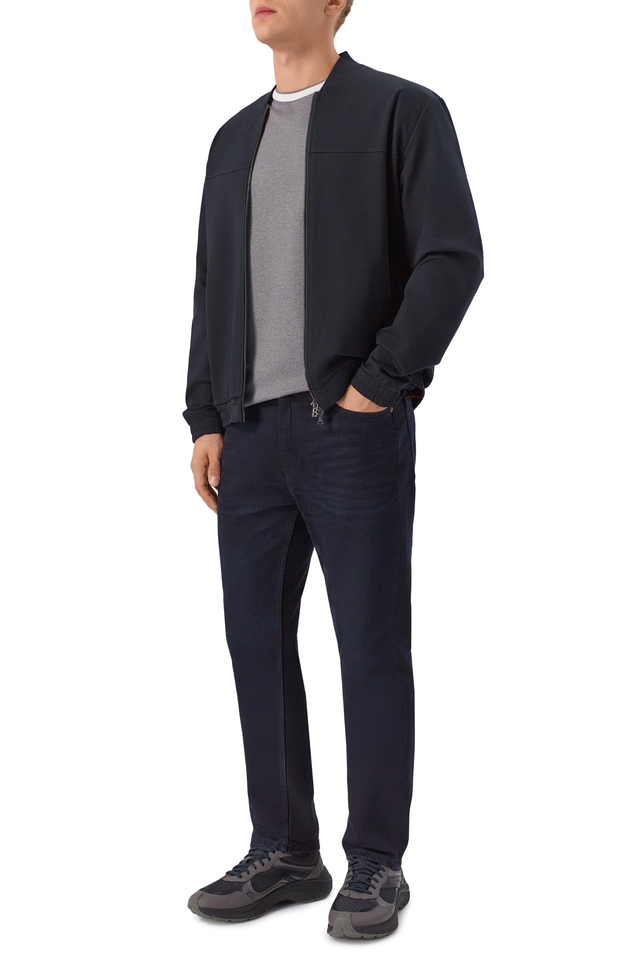 Хлопковая футболка BOSS, арт. 50543858, фото 2