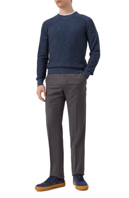 Мужские брюки из шерсти и кашемира BRIONI, арт. RPC60M/0CA90