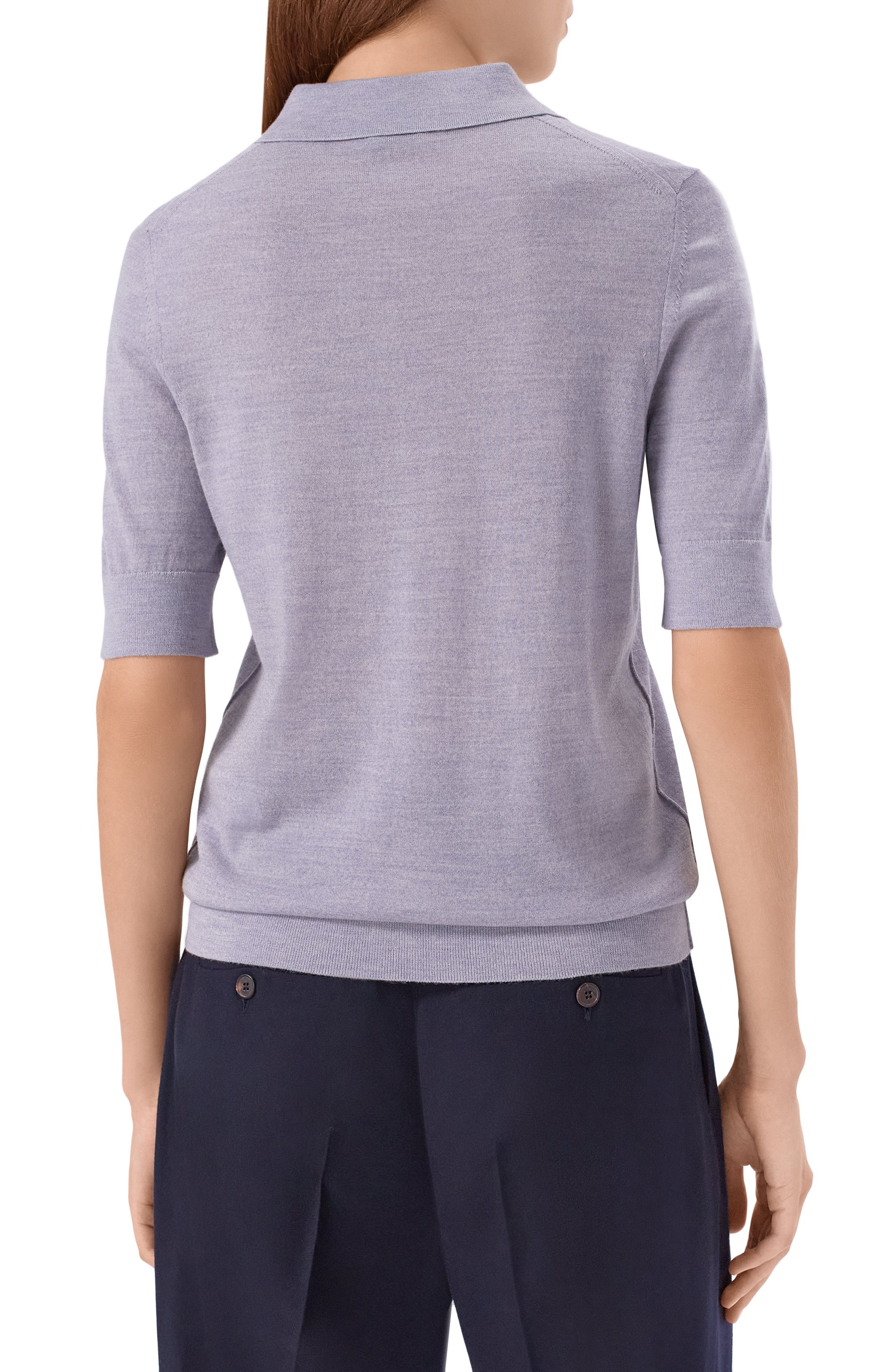 Шерстяное поло BOSS, арт. 50545015, фото 4