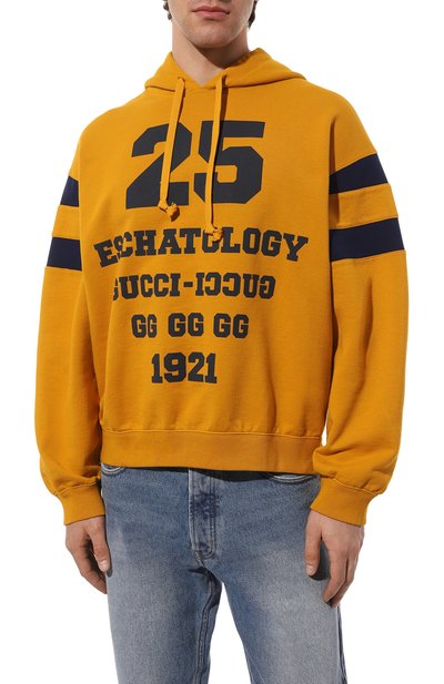 Хлопковое худи GUCCI, арт. 655469 XJDHN, фото 3