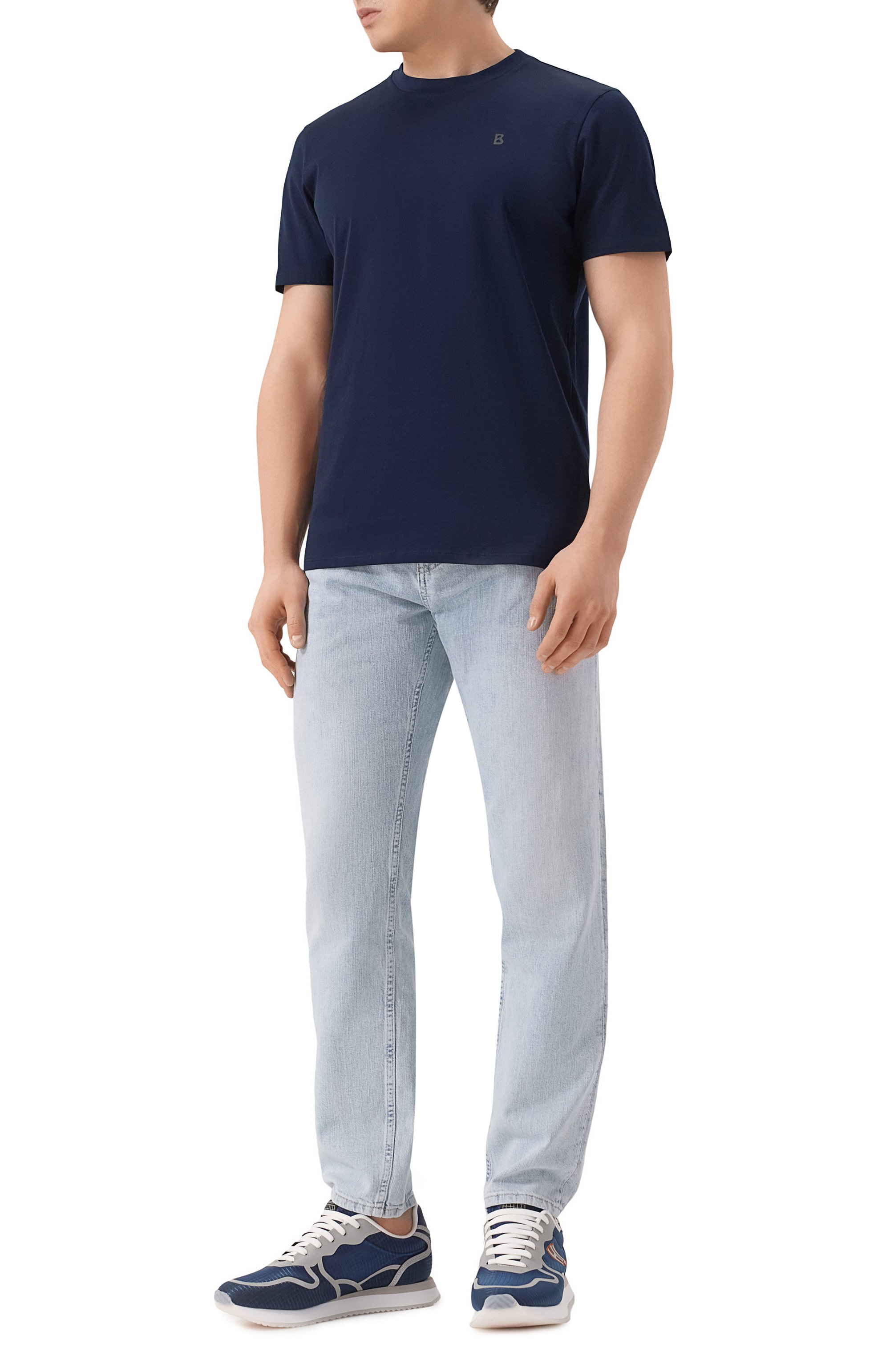 Текстильные кроссовки over HIDE AND JACK, арт. 0STRLBLUWHT, фото 2