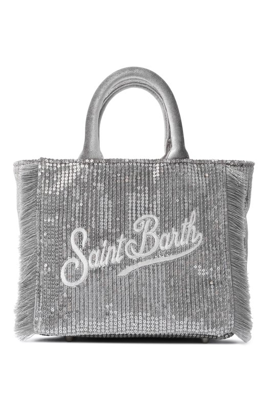 Сумка Vanity mini MC2 Saint Barth VAMI027-01398I./VANITY MINI VELVET Серый VAMI027-01398I./VANITY MINI VELVET