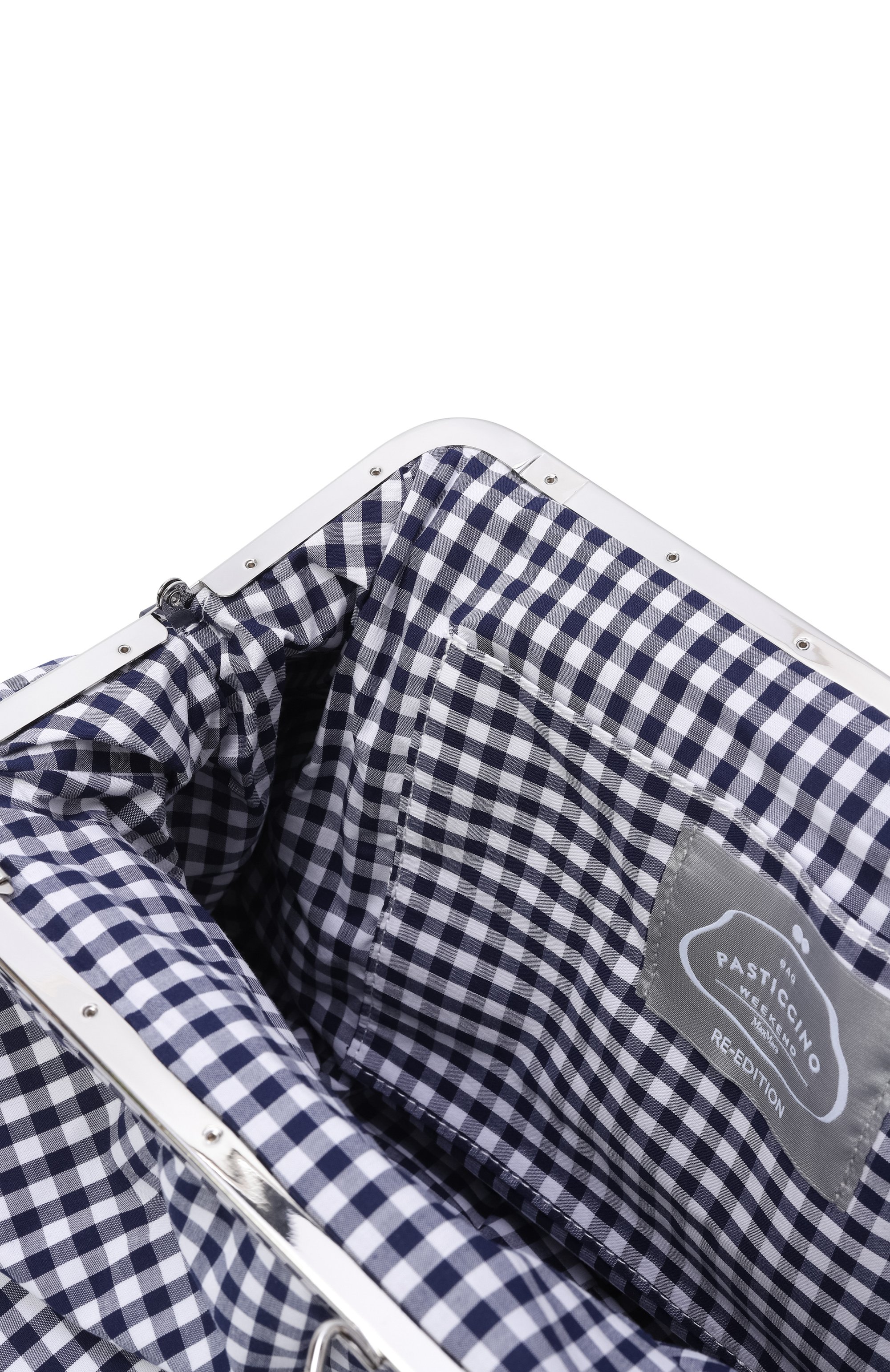 Клатч pasticcino large WEEKEND MAX MARA голубого цвета по цене 38350 руб., арт. WKABETA, фото 5 Клатч pasticcino large WEEKEND MAX MARA, арт. WKABETA, фото 5