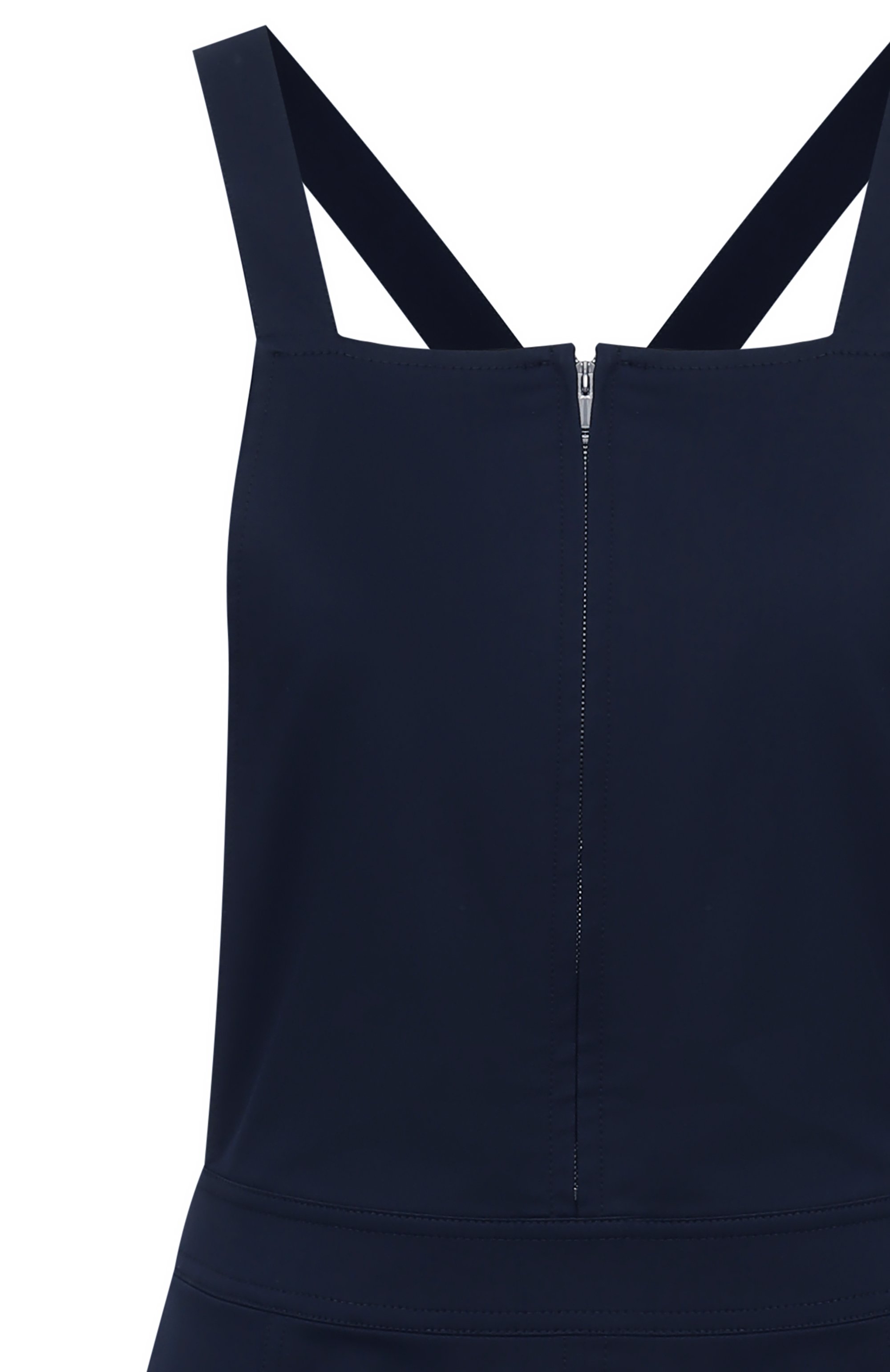 Хлопковое платье 12 STOREEZ темно-синего цвета по цене 21000 руб., арт. 131496, фото 6 Хлопковое платье 12 STOREEZ, арт. 131496, фото 6