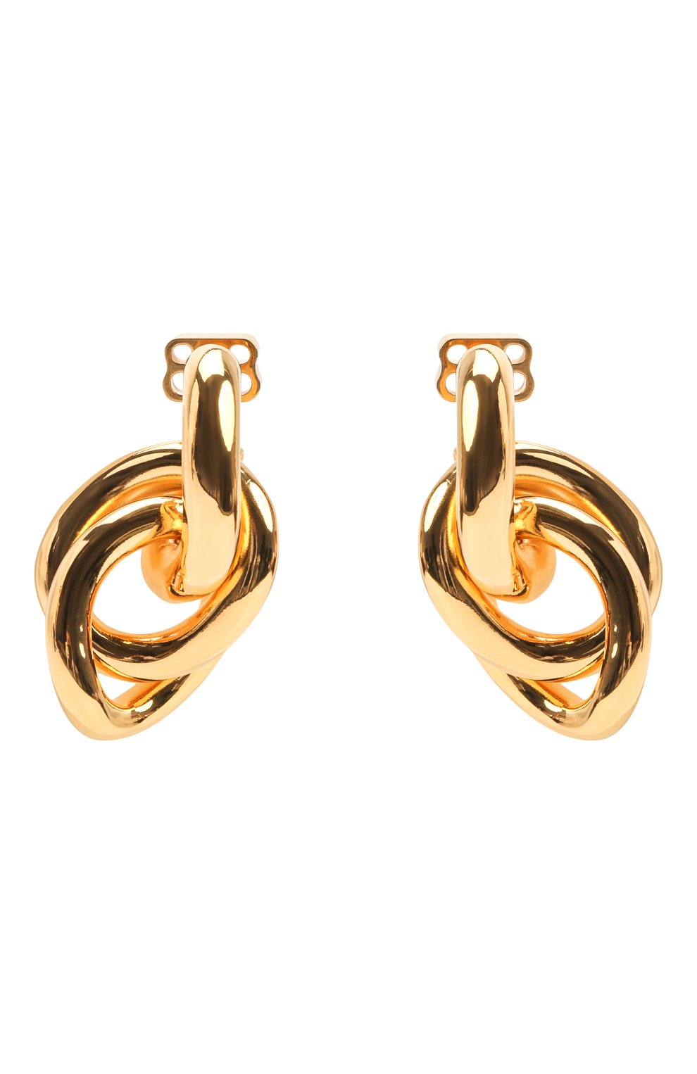 Серьги BALENCIAGA золотого цвета по цене 59950 руб., арт. 657160/TZ99G, фото 1 Серьги BALENCIAGA, арт. 657160/TZ99G, фото 1