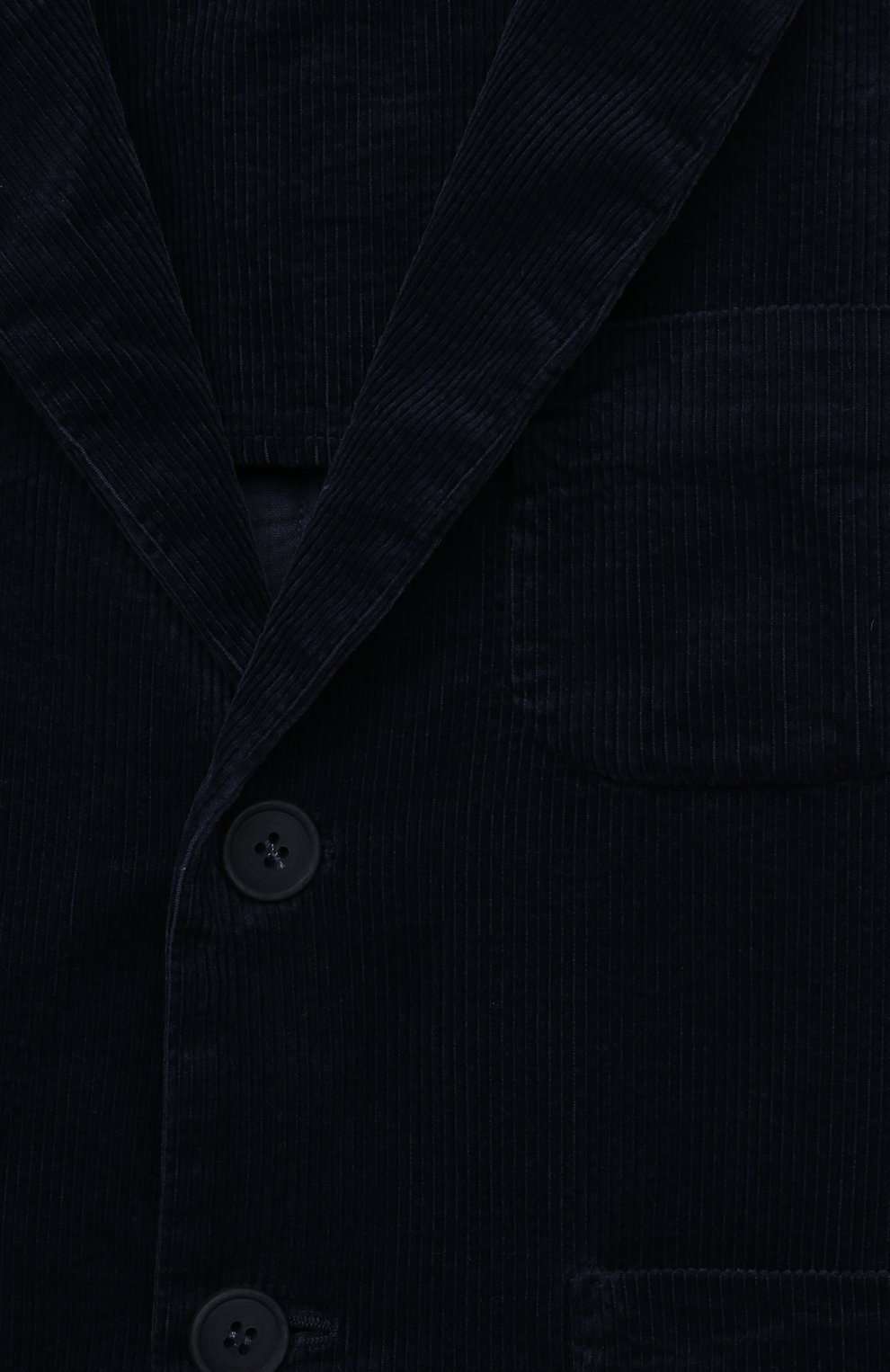 Вельветовый пиджак IL GUFO темно-синего цвета по цене 24000 руб., арт. A24GB099V6021/5A-8A, фото 3 Вельветовый пиджак IL GUFO, арт. A24GB099V6021/5A-8A, фото 3