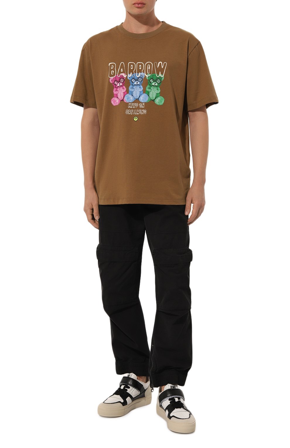 Хлопковая футболка BARROW, арт. F4BWMATH061, фото 2