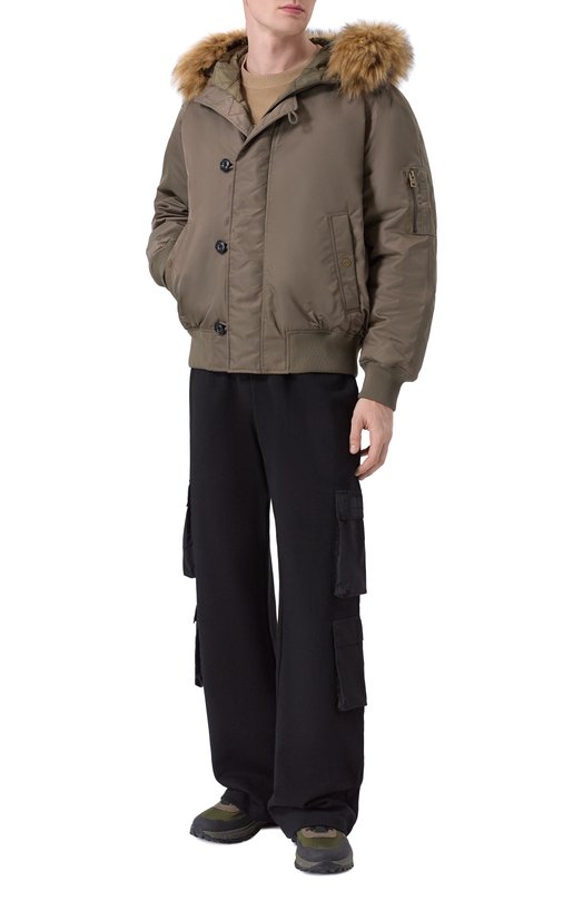 Комбинированные кроссовки Devin Premiata DEVIN/VAR 436M Хаки  DEVIN/VAR 436M Фото 3