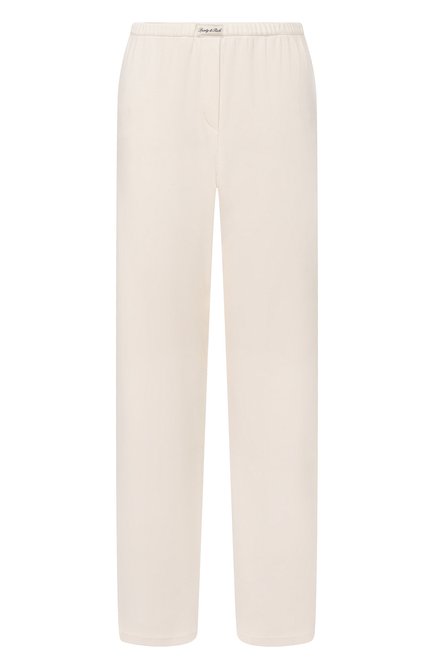 Женские хлопковые брюки SPORTY AND RICH, арт. PA06974326WH37