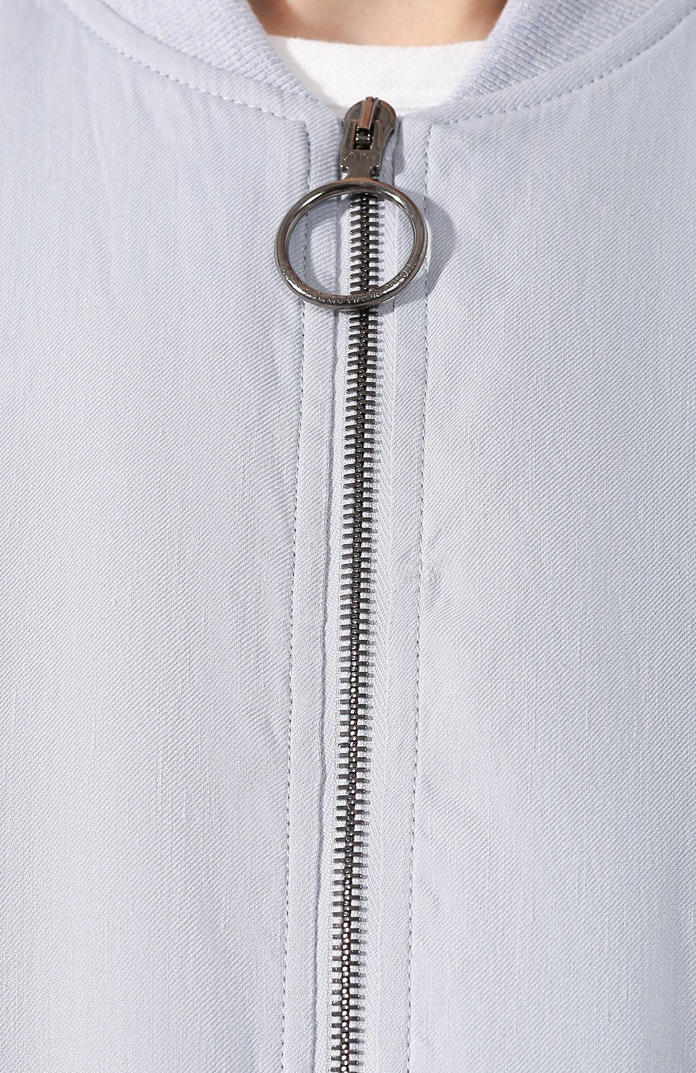 Бомбер из смеси льна и вискозы OFF-WHITE, арт. 0WEA200S20FAB0024001, фото 5