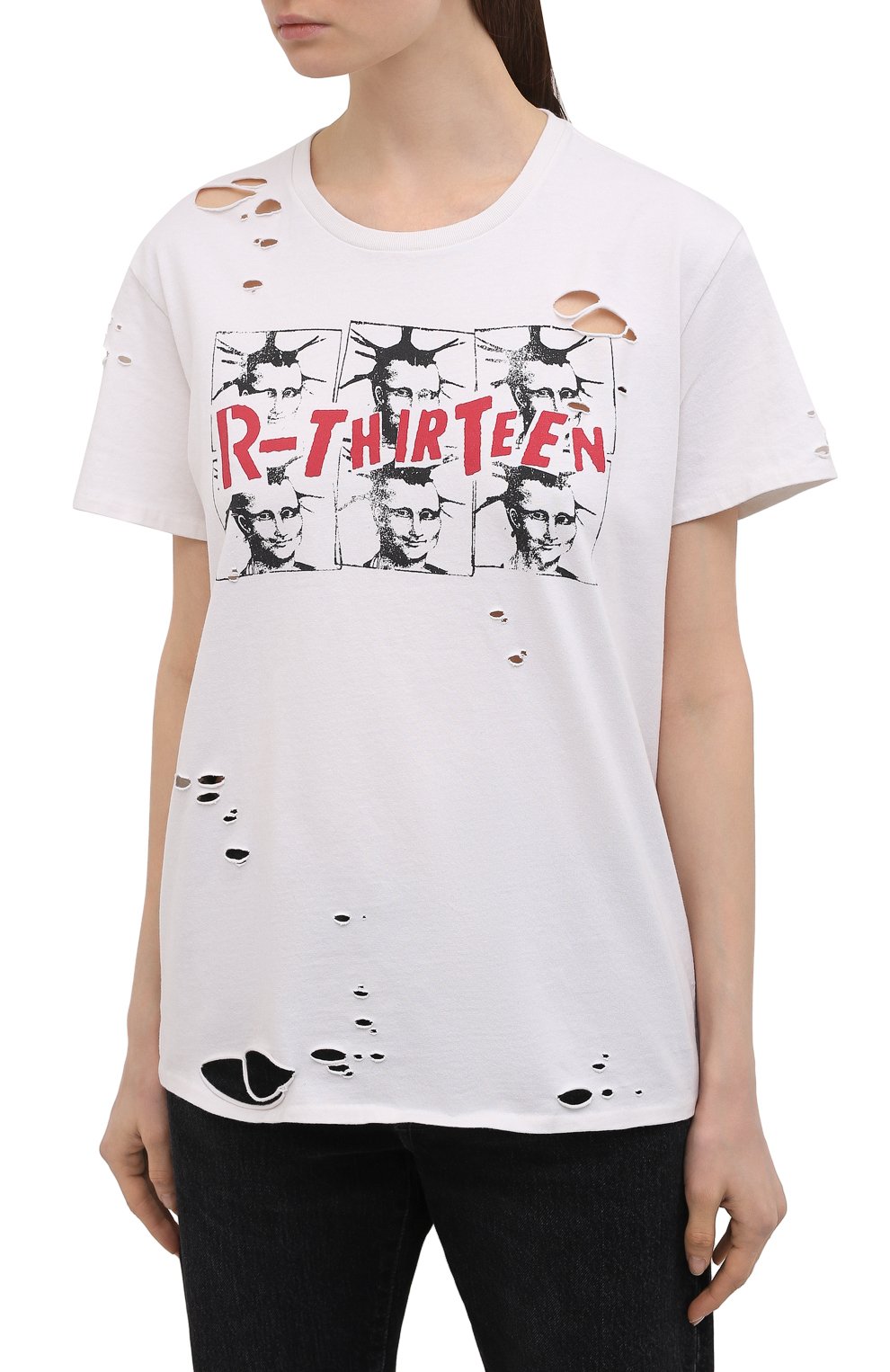 Хлопковая футболка R13, арт. R13W9370-43, фото 3