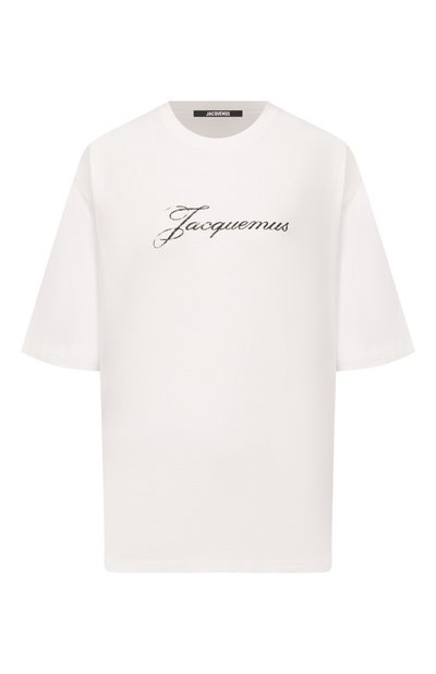 Женская хлопковая футболка JACQUEMUS, арт. 26ETSW00596/AJ00289