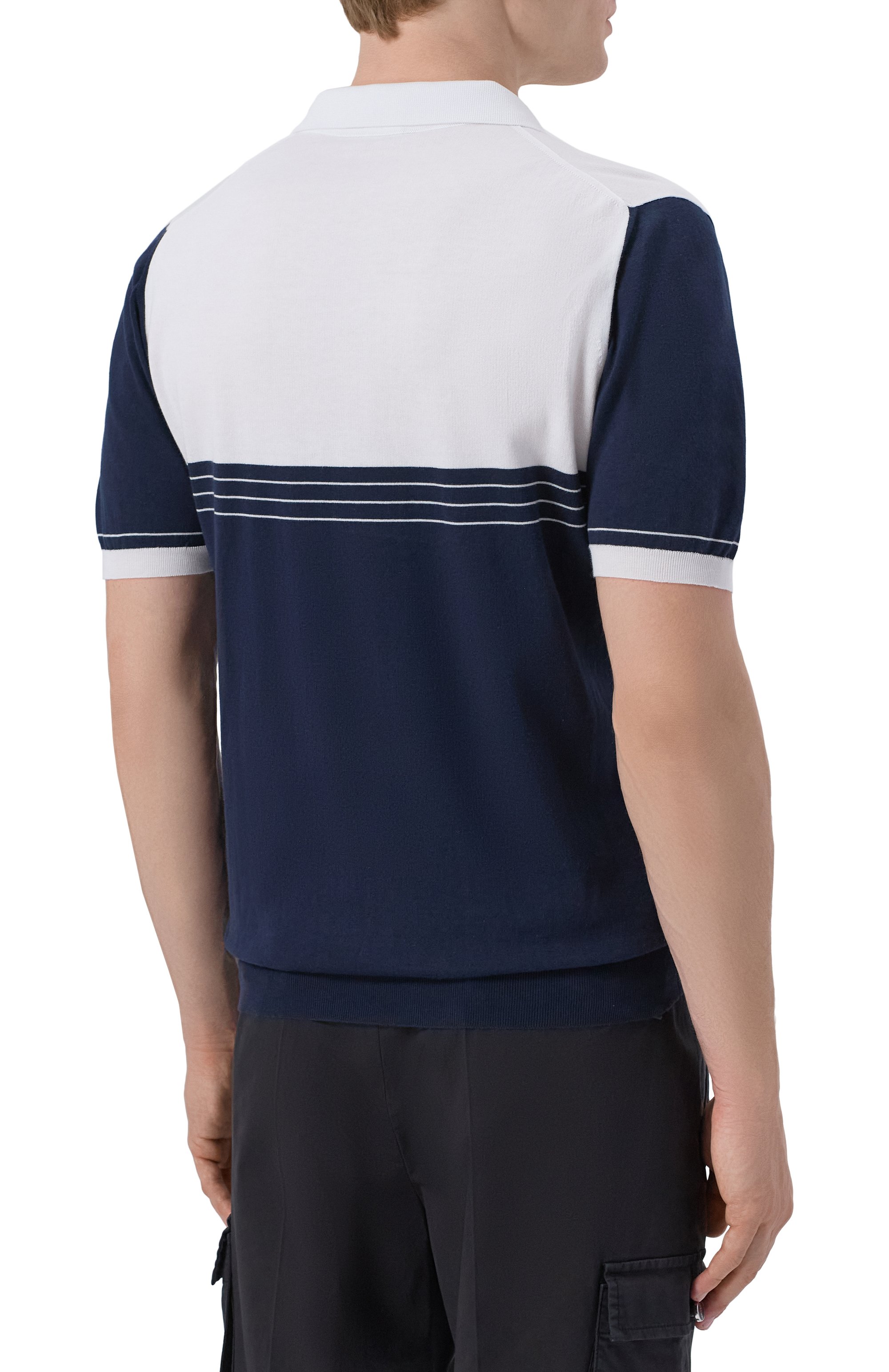 Хлопковое поло KITON, арт. UMK0928, фото 4