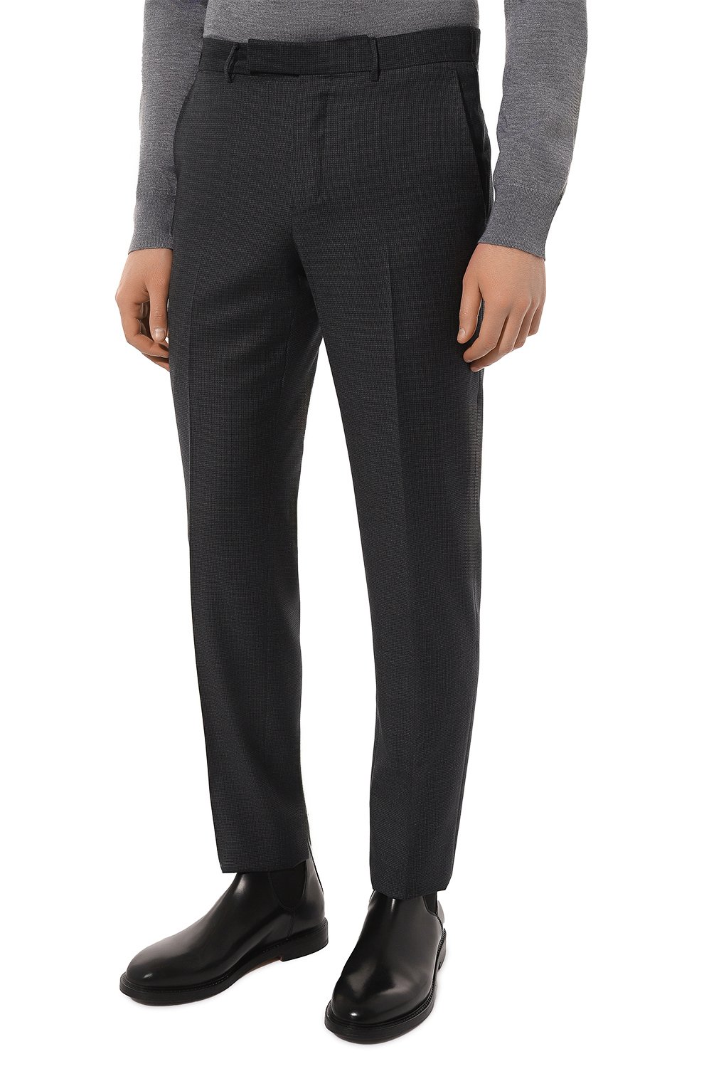 Шерстяные брюки ZEGNA, арт. 622F37A6/75TB12, фото 3