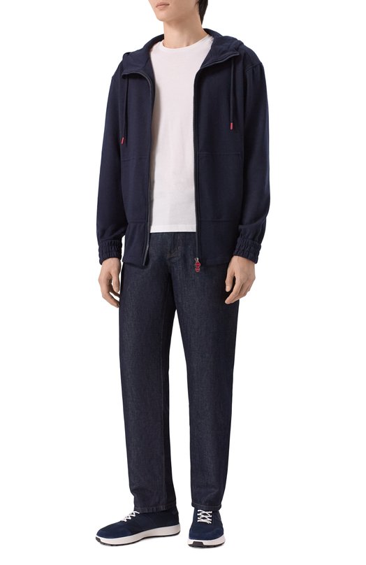 Кашемировая толстовка Kiton UMC010K0150G06 Синий  UMC010K0150G06 Фото 2