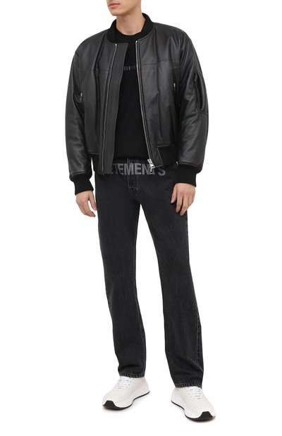 Хлопковая футболка RTA, арт. MF0346-25BLK4, фото 2